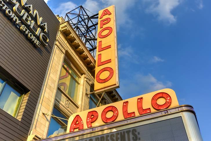 Marquee of the Apollo Theater